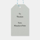 Étiquettes-cadeau Balise Cadeau de Noël (Dos)