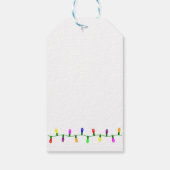 Étiquettes-cadeau Balise cadeau de Noël d'ananas Mele Kalikimaka (Dos)