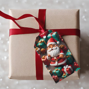 Étiquettes-cadeau Balise cadeau de Noël de Noël