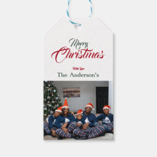 Étiquettes-cadeau Balise cadeau de Noël Joyeux Tags cadeaux personna