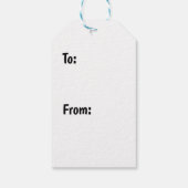 Étiquettes-cadeau Balise cadeau de Noël Kitten pour Noël (Dos)