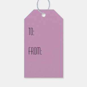 Étiquettes-cadeau Balise cadeau de Noël moderne unique