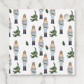 Étiquettes Cadeau Balise cadeau de Noël Nutcracker (Dos)