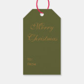 Étiquettes-cadeau Balise cadeau de Noël Nutcracker (Dos)