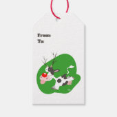 Étiquettes-cadeau Balise cadeau de Noël Reindeer (Devant)