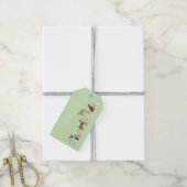 Étiquettes-cadeau Balise Cadeau de Pâques aux chats mignons (Avec de la ficelle)