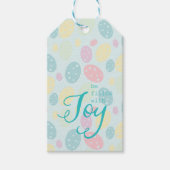 Étiquettes-cadeau Balise cadeau de Pâques Joy (Devant)