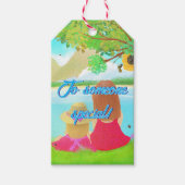 Étiquettes-cadeau Balise Cadeau de vue de rêve (Devant)