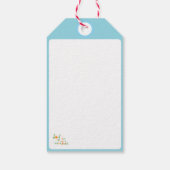 Étiquettes-cadeau Balise Cadeau de vue de rêve (Dos)