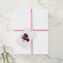 Balise cadeau délicieux Dachshund Festive