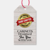 Étiquettes-cadeau Balise cadeau d'entreprise artisanale (Devant)