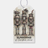 Étiquettes-cadeau Balise cadeau des gardiens de Noël Cheer Nutcracke (Devant)