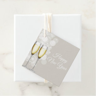 Étiquettes Cadeau Balise Cadeau du Nouvel An