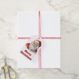 Étiquettes-cadeau Balise cadeau du Père Noël