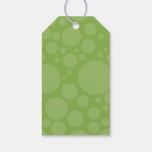 Étiquettes-cadeau Balise cadeau en caoutchouc Ducky - Vert (Dos)