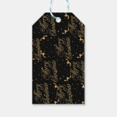 Étiquettes-cadeau Balise Cadeau en gras (Dos)