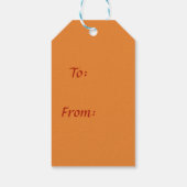 Étiquettes-cadeau Balise cadeau en tuile espagnole (Dos)