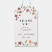 Étiquettes-cadeau Balise Cadeau fleur sauvage (Devant)