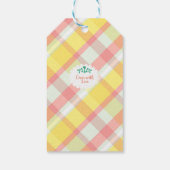 Étiquettes-cadeau Balise cadeau Fox Design (Dos)