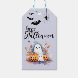 Étiquettes-cadeau Balise cadeau Halloween éffrayant personnalisable