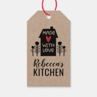Balise Cadeau Kraft simple et agréable