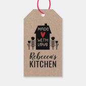 Étiquettes-cadeau Balise Cadeau Kraft simple et agréable (Dos)