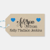 Étiquettes-cadeau Balise cadeau maison (Dos Horizontal)