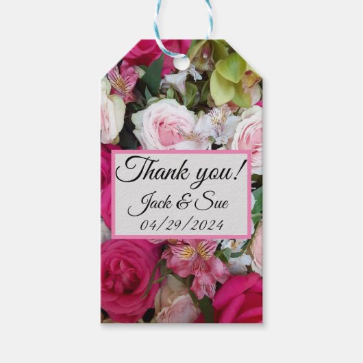 Étiquettes-cadeau Balise cadeau mariage (Devant)