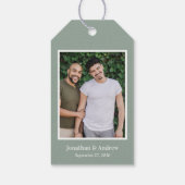 Étiquettes-cadeau Balise cadeau Mariage LGBTQ (Dos)