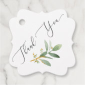 Étiquettes Cadeau Balise cadeau Merci (Devant)