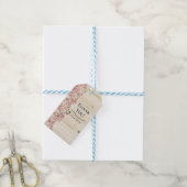 Étiquettes-cadeau Balise cadeau Merci (Avec de laficelle)