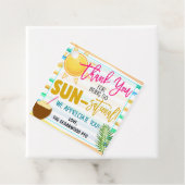 Étiquettes Cadeau Balise cadeau Merci (En situation)