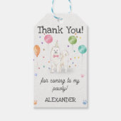 Étiquettes-cadeau Balise cadeau Merci d'anniversaire Samoyday Dog Do (Devant)