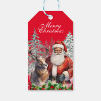 Balise cadeau Père Noël d'Afrique