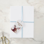 Étiquettes-cadeau Balise Cadeau personnalisé de nouvelle année (Avec de laficelle)