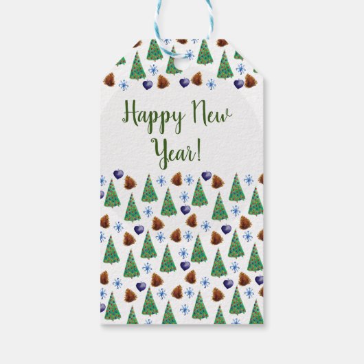 Étiquettes-cadeau Balise Cadeau personnalisé pour la célébration du (Dos)