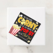 Étiquettes Cadeau Balise Cadeau Popcorn (En situation)
