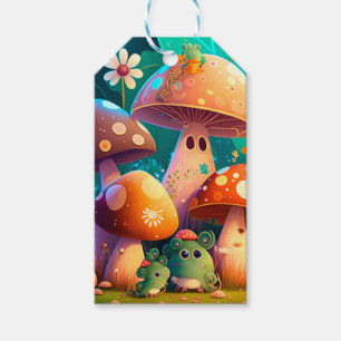Étiquettes-cadeau Balise cadeau pour bébé adorable vert mignon