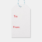 Étiquettes-cadeau Balise cadeau pour garçon en pain d'épice (Dos)