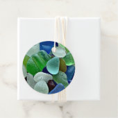 Étiquettes Cadeau Balise cadeau Seaglass - ensemble de 12 (En situation)
