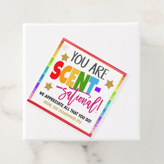 Étiquettes Cadeau Balise Cadeau Sentatoire (En situation)