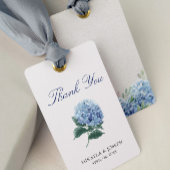 Étiquettes-cadeau Balise cadeau SINI Blue Hydrangea