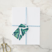 Étiquettes-cadeau Balise cadeau Tropical Glam (Avec de laficelle)