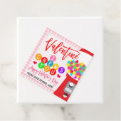 Étiquettes Cadeau Balise cadeau Valentine Bubble Gum (En situation)