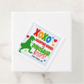 Étiquettes Cadeau Balise cadeau Valentine Dinosaur (En situation)