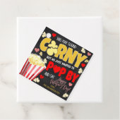 Étiquettes Cadeau Balise cadeau Valentine Popcorn (En situation)