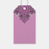 Étiquettes-cadeau Balise cadeau Violet (Devant)