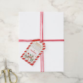 Étiquettes-cadeau Balise Christmas Eve Cadeau (Avec de la ficelle)