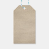 Étiquettes-cadeau Balise Citrouille d'anniversaire du tracteur Hayri (Dos)