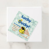 Étiquettes Cadeau Balise Croisière de canard (En situation)